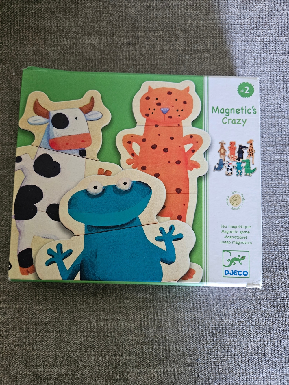 Magnetic's Crazy Kids Animal Puzzle